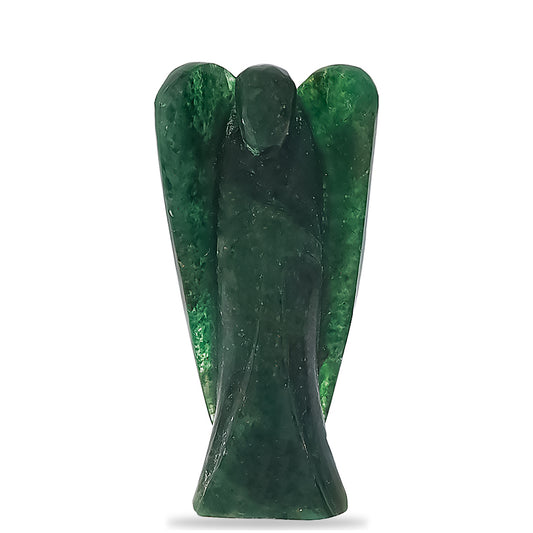 A bőség angyala, zöld aventurin talizmán, 118 karátos